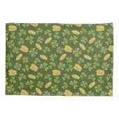 Cover Leaf & Gold Coin Pattern Kussensloop (Achterkant-Links)