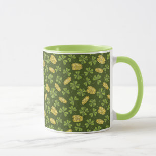 Cover Leaf & Gold Coin Pattern Mok