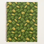 Cover Leaf & Gold Coin Pattern Planner (Voorkant)