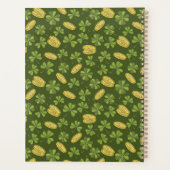 Cover Leaf & Gold Coin Pattern Planner (Achterkant)