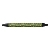Cover Leaf & Gold Coin Pattern Zwarte Inkt Pen (Voorkant)