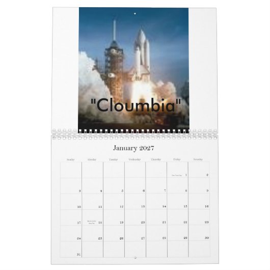 cover, Space Shuttle Calander, 2008 Kalender (Jan 2027)