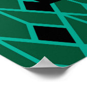 Cover Vintage Art Deco Poster (Hoek)