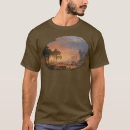 Coverage Wagons op Oregon Trail T-shirt