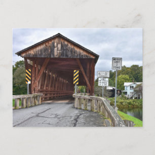 Covered Bridge, Downsville, New York Briefkaart