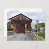 Covered Bridge, Downsville, New York Briefkaart (Voorkant / Achterkant)