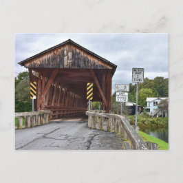 Covered Bridge, Downsville, New York Briefkaart