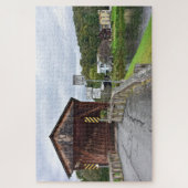 Covered Bridge, Downsville, New York Legpuzzel (Verticaal)