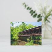 Covered Bridge, Mohican State Park, Ohio Briefkaart (Staand voorkant)
