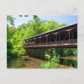 Covered Bridge, Mohican State Park, Ohio Briefkaart (Voorkant)