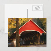 Covered Bridge, New Hampshire Briefkaart (Voorkant / Achterkant)