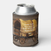 Covered Wagon Coal oil Lamps Western Blikjeskoeler (Blikje Voorkant)