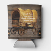 Covered Wagon Coal oil Lamps Western Blikjeskoeler (Achterkant)