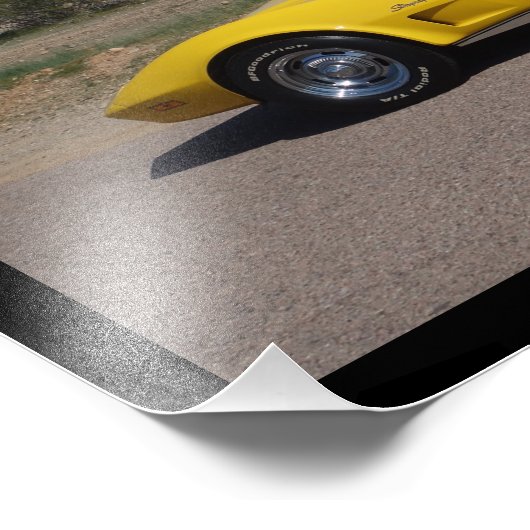 Covettes Rock 1973 C3 Corvette Poster (Hoek)