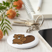 Covey Logic Beaver Sleutelhanger (Zijkant)