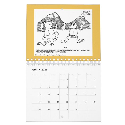 Covey Logic Calendar Kalender (Apr 2026)