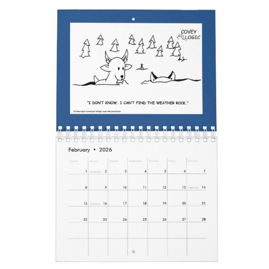 Covey Logic Calendar Kalender (Feb 2026)