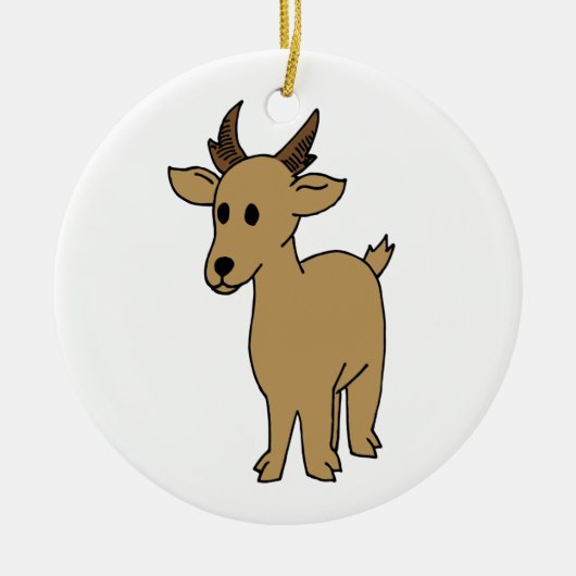Covey Logic Colored Antelope Ornament (Voorkant)