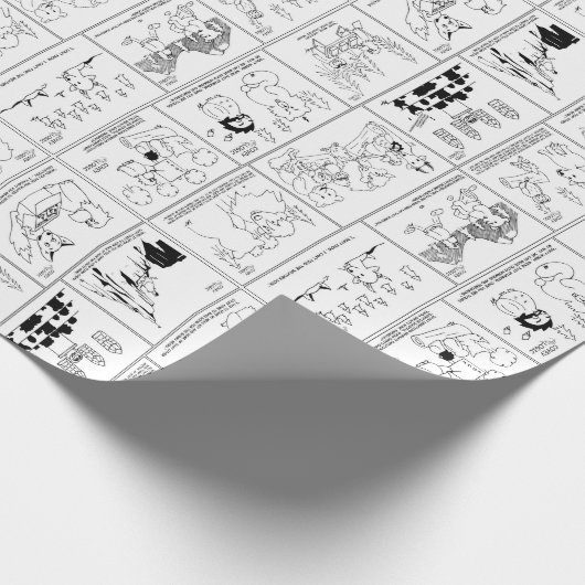 Covey Logic Comic Squares Cadeaupapier (Hoek)