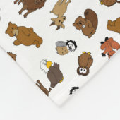 Covey Logic Critter Fleece Blanket (Hoek)