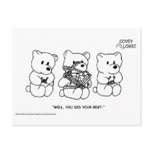 Covey Logic "Doe je best" Briefkaart