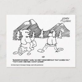 Covey Logic Scout Leader Briefkaart