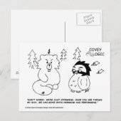 Covey Logic "Storming"-Briefkaart Briefkaart (Voorkant / Achterkant)