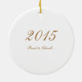 Covey Logic Wood Badge Ornament (Achterkant)