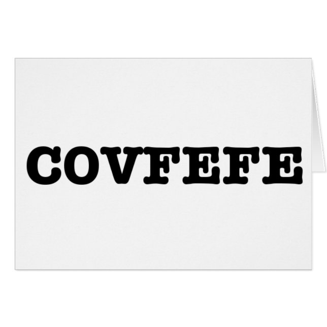 covfefe (Voorkant Horizontaal)