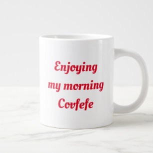 Covfefe cup grote koffiekop