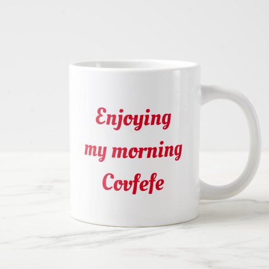 Covfefe cup grote koffiekop (Rechts)