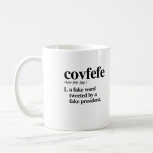 Covfefe Definition - Een nepwoord Koffiemok