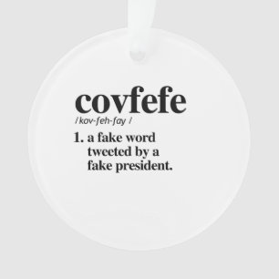 Covfefe Definition - Een nepwoord Ornament