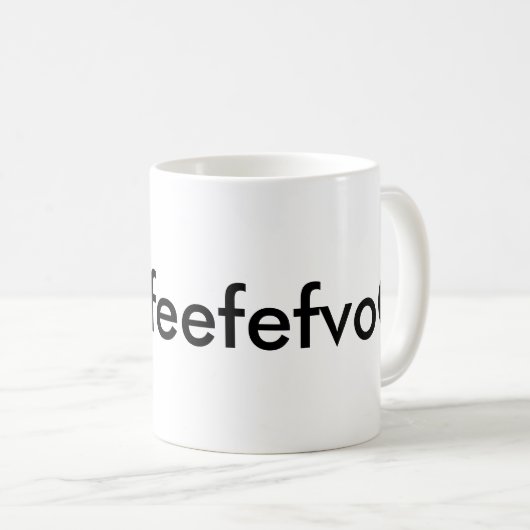 Covfefe Koffiemok (Voorkant rechts)