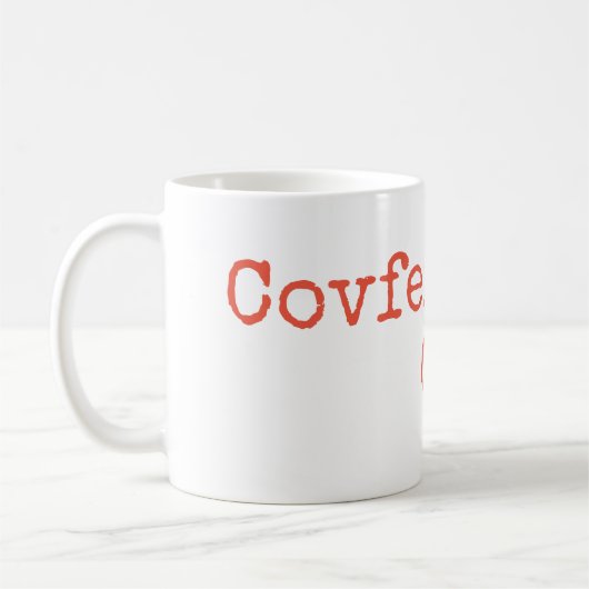 Covfefe-mok Koffiemok (Links)