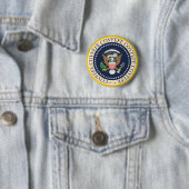 COVFEFE PRESIDENTIËLE SEAL RONDE BUTTON 5,7 CM (In situ)