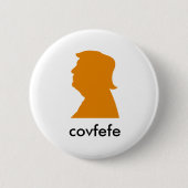 Covfefe? Ronde Button 5,7 Cm (Voorkant)