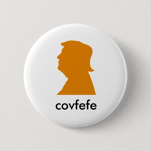 Covfefe? Ronde Button 5,7 Cm (Voorkant)