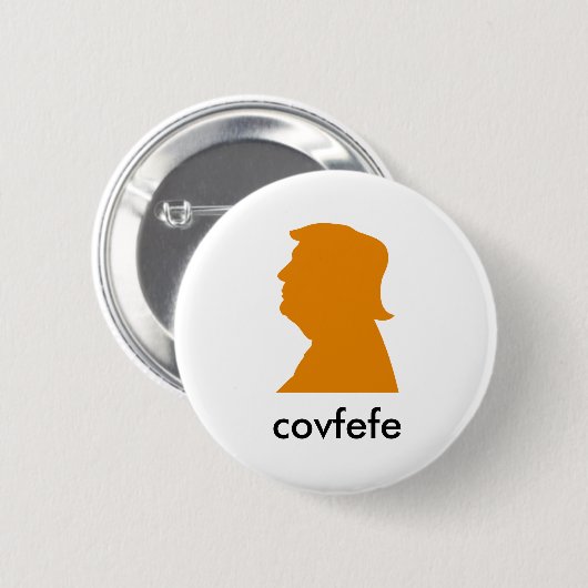 Covfefe? Ronde Button 5,7 Cm (Voorkant /achterkant)