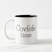 Covfefe Tweekleurige Koffiemok (Links)