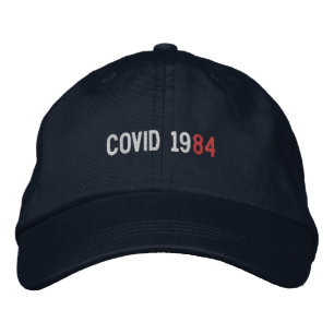 COVID1984-Pet Geborduurde Pet