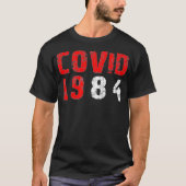 Covid1984 T-shirt (Voorkant)