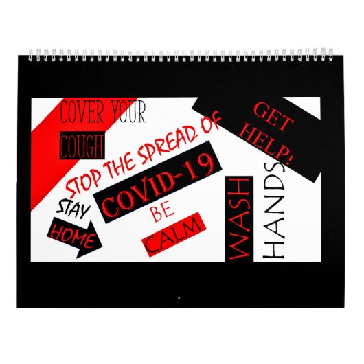 COVID19 KALENDER (Achterkant)