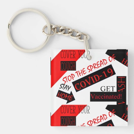 COVID19 SLEUTELHANGER (voorkant)