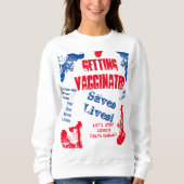 COVID19 SWEATSHIRT (Voorkant)