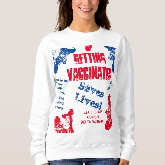 COVID19 SWEATSHIRT (Voorkant)