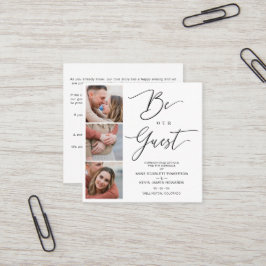Covid19 Trendy Be our Guest Chic Romantic 3 Photos Vierkante Visitekaartje