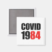 Covid 1984 magneet (Voorkant / Achterkant)