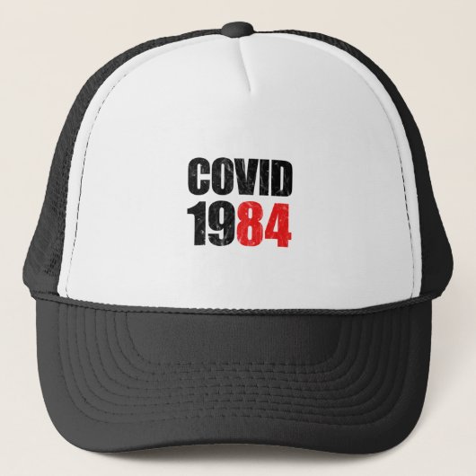 Covid 1984 trucker pet (Voorkant)