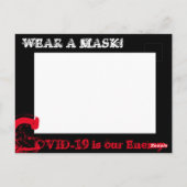 COVID-19 BRIEFKAART (Achterkant)